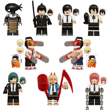 Chainsaw_Man_Series_1_Minifigures_Custom_Anime_Brick_Toy_Set